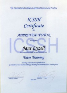 Lärarcertifikat Jane Lyzell